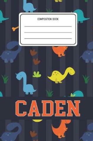 Cover of Composition Book Caden