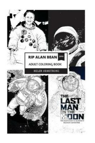 Cover of RIP Alan Bean Adult Coloring Book