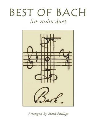 Book cover for Best of Bach for Violin Duet