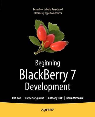 Book cover for Beginning BlackBerry 7 Development