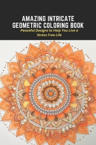 Cover of Amazing Intricate Geometric Coloring Book