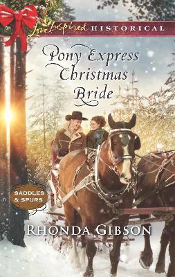 Book cover for Pony Express Christmas Bride
