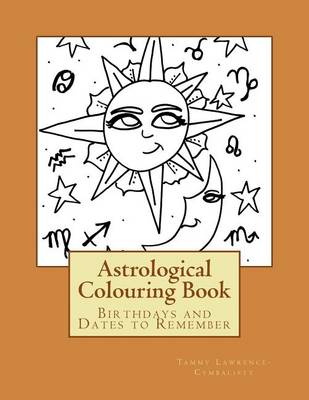 Book cover for My Astrological Colouring Book