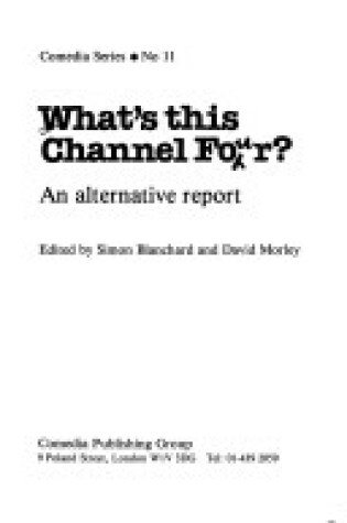 Cover of What's This Channel Four?