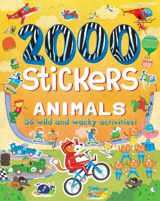 Book cover for 2000 Stickers Animals