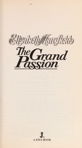 Book cover for Grand Passion