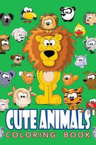 Cover of Cute Animals Coloring Book Vol.16