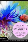 Book cover for Wonderful Ladybugs and Flowers Book 1