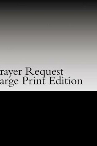 Cover of Prayer Request