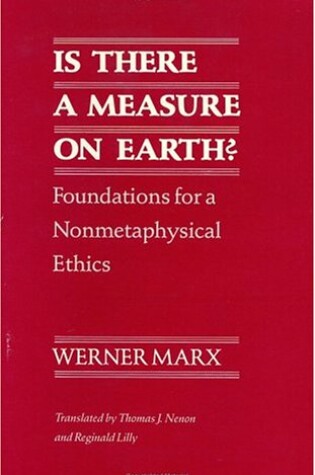 Cover of Is There a Measure on Earth?