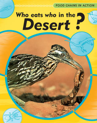 Book cover for Who Eats Who In Deserts