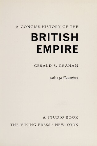 Cover of A Concise History of the British Empire