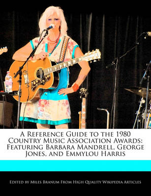 Book cover for A Reference Guide to the 1980 Country Music Association Awards