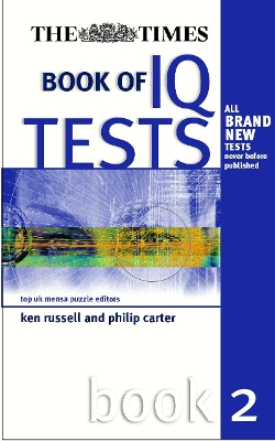 Book cover for The Times Book of IQ Tests: Book Two