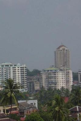 Book cover for Central Yangon Skyline in Burma Myanmar Journal