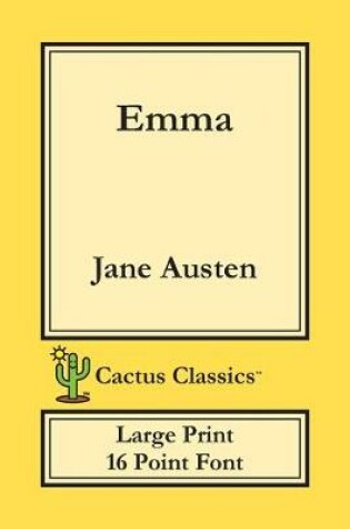 Cover of Emma (Cactus Classics Large Print)