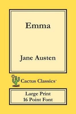 Book cover for Emma (Cactus Classics Large Print)