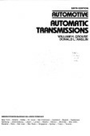 Cover of Automotive Automatic Transmission