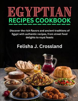 Book cover for Egyptian Recipes Cookbook