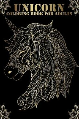 Cover of Unicorn Coloring Book