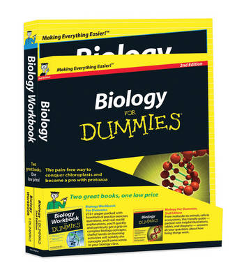 Book cover for Biology For Dummies, Science Bundle