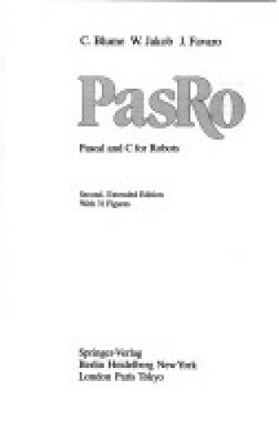 Cover of Pasro