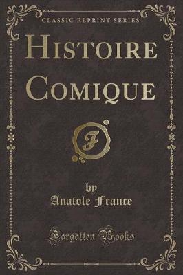 Book cover for Histoire Comique (Classic Reprint)
