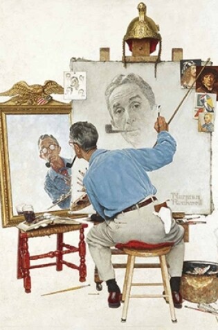 Cover of Norman Rockwell's Triple Self-Portrait Notebook