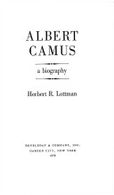 Book cover for Albert Camus