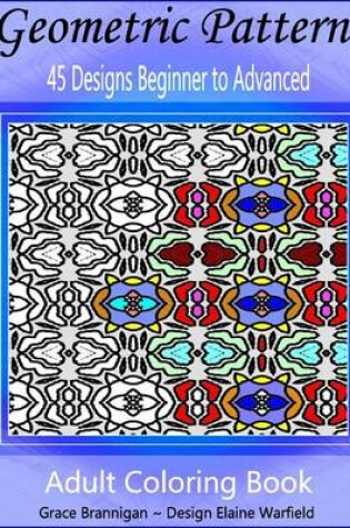 Cover of Geometric Patterns Coloring Book