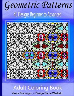 Book cover for Geometric Patterns Coloring Book