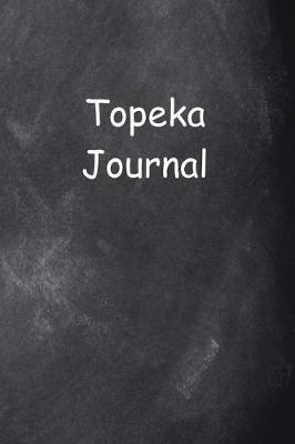 Book cover for Topeka Journal Chalkboard Design