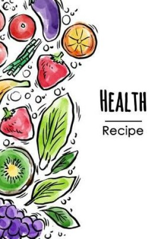 Cover of Health Recipe Journal