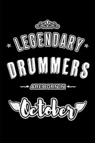 Cover of Legendary Drummers are born in October