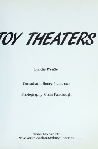 Cover of Toy Theaters