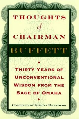 Cover of Thoughts of Chairman Buffett