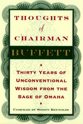 Book cover for Thoughts of Chairman Buffett