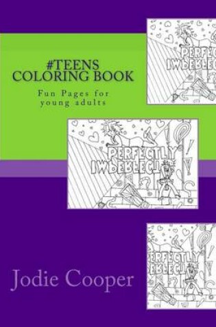 Cover of #teens Coloring Book