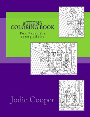 Book cover for #teens Coloring Book