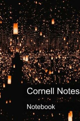 Cover of Cornell Notes Notebook. Blank Lined Cornell Note Taking System Paper Notebook Journal Planner.