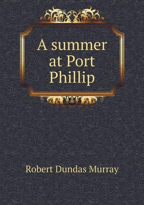 Book cover for A summer at Port Phillip