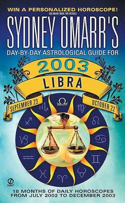 Book cover for Sydney Omarr's Libra 2003