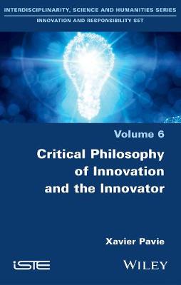 Book cover for Critical Philosophy of Innovation and the Innovator