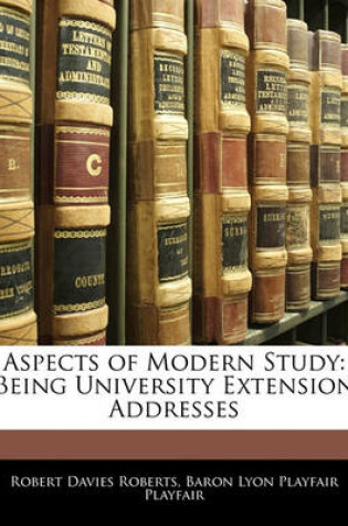 Cover of Aspects of Modern Study