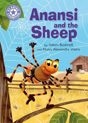 Book cover for Anansi and the Sheep