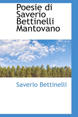 Book cover for Poesie Di Saverio Bettinelli Mantovano