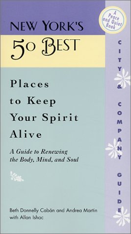 Book cover for New York's 50 Best Places to Keep Your Spirit Alive