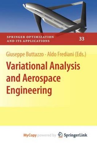 Cover of Variational Analysis and Aerospace Engineering