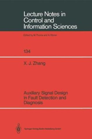 Cover of Auxiliary Signal Design in Fault Detection and Diagnosis