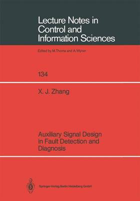 Book cover for Auxiliary Signal Design in Fault Detection and Diagnosis